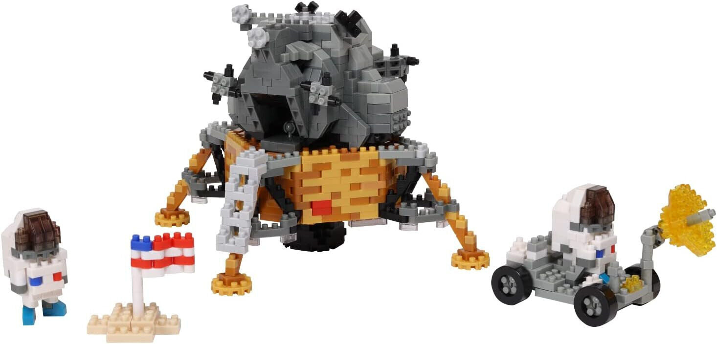 Nanoblock Advanced Hobby Series Lunar Lander "Space"