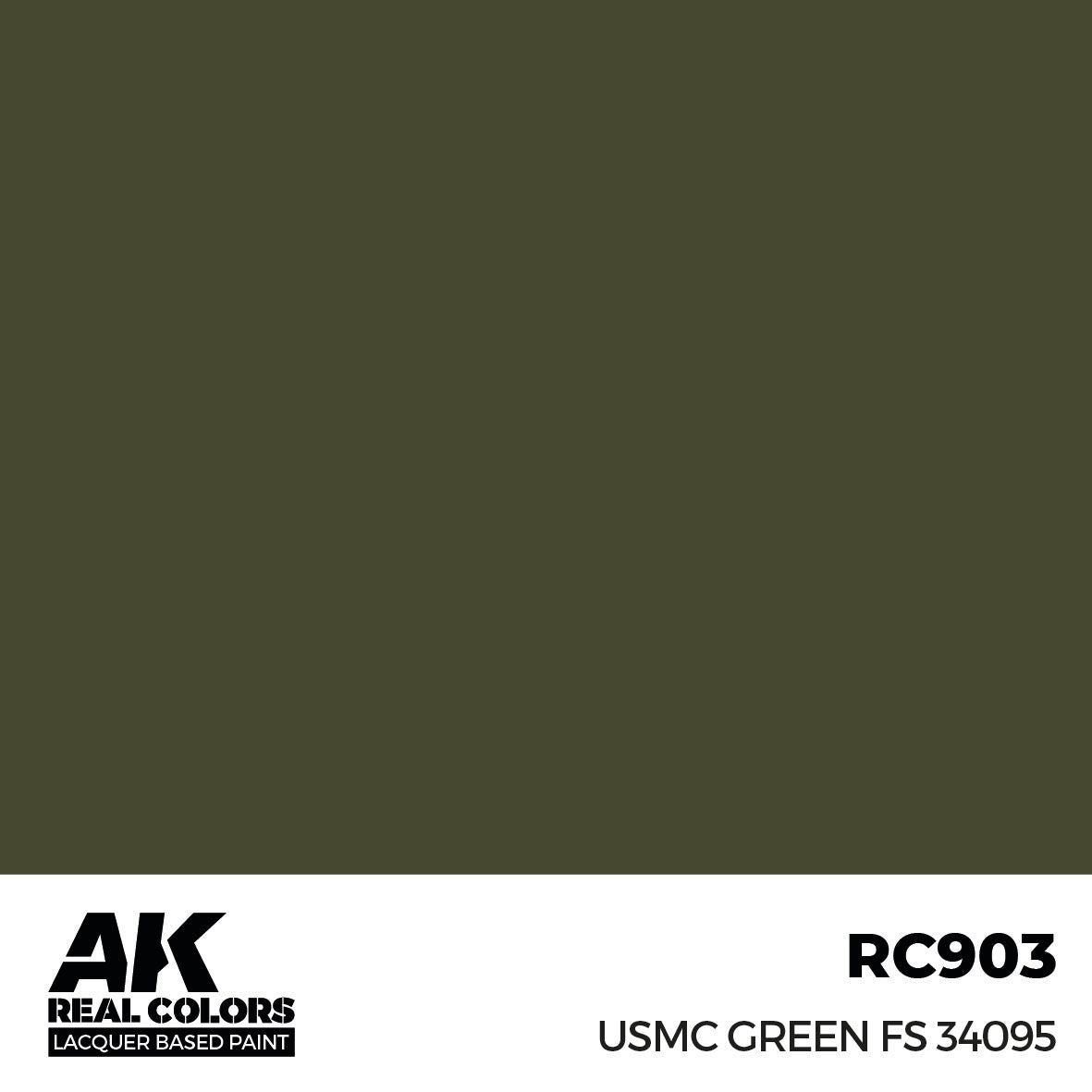 AK Interactive Real Colors USMC Green FS 34095 17 ml. | 8435568336568