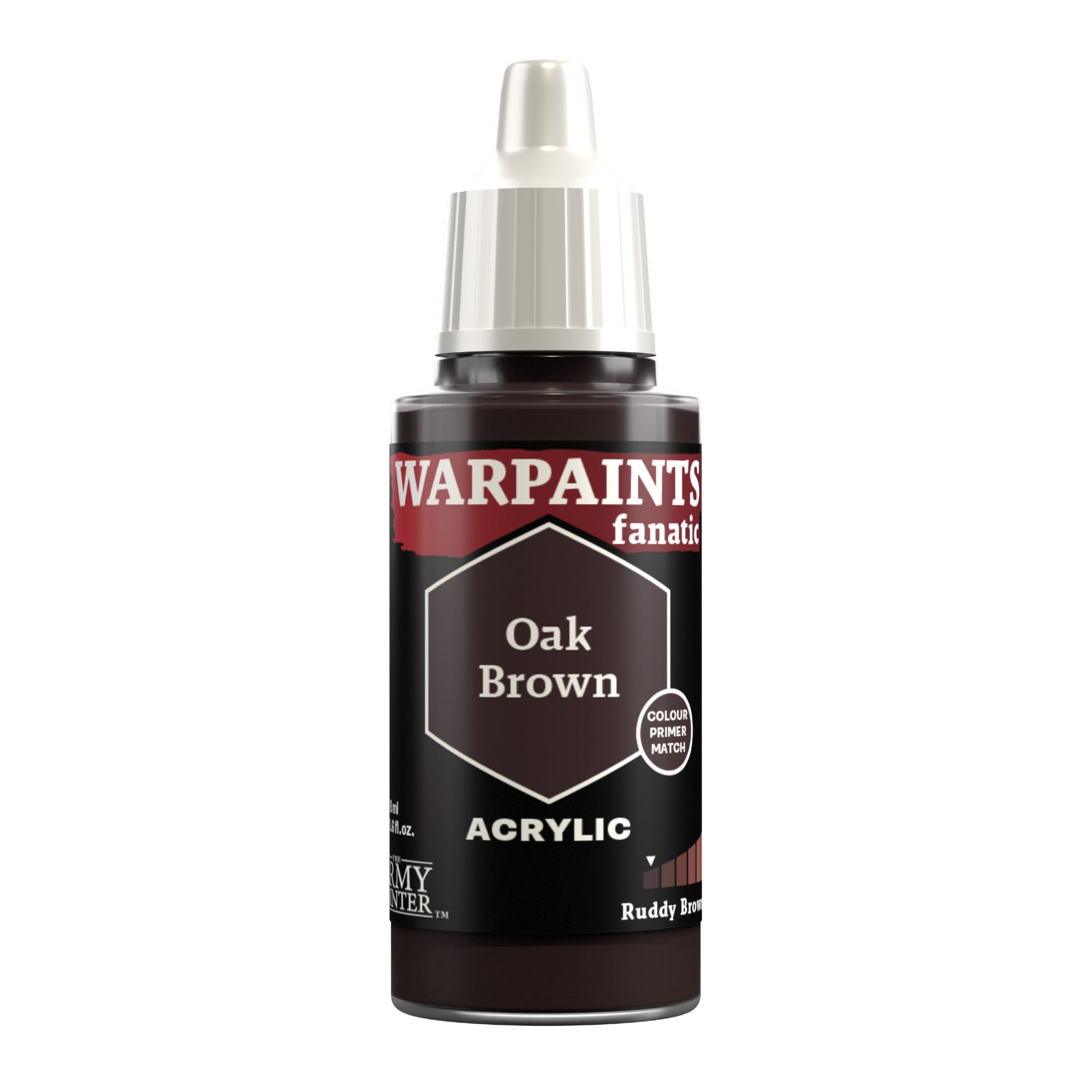 Army Painter Warpaints Fanatic Acrylic, Oak Brown