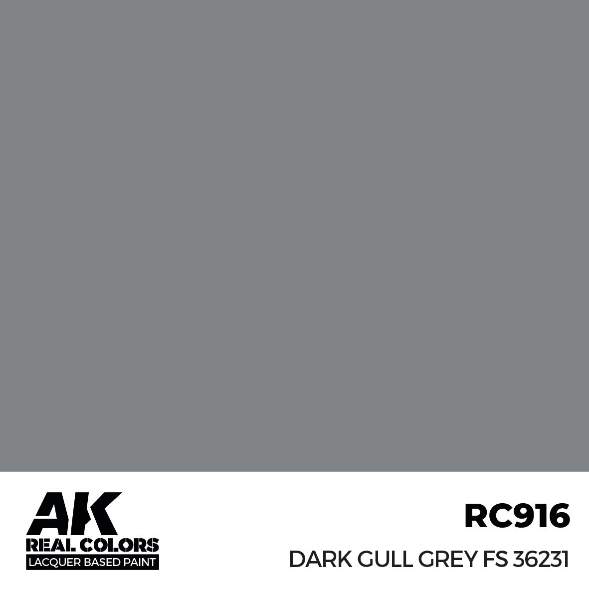 AK Interactive Real Colors Dark Gull Grey FS 36231 17 ml. | 8435568336698