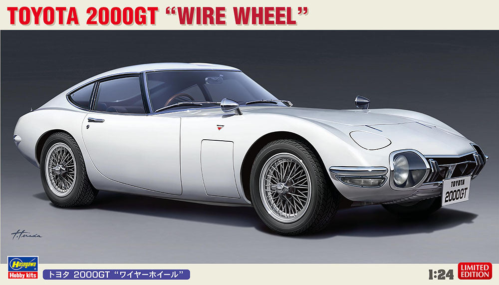 Hasegawa 1/24  TOYOTA 2000GT "WIRE WHEEL"