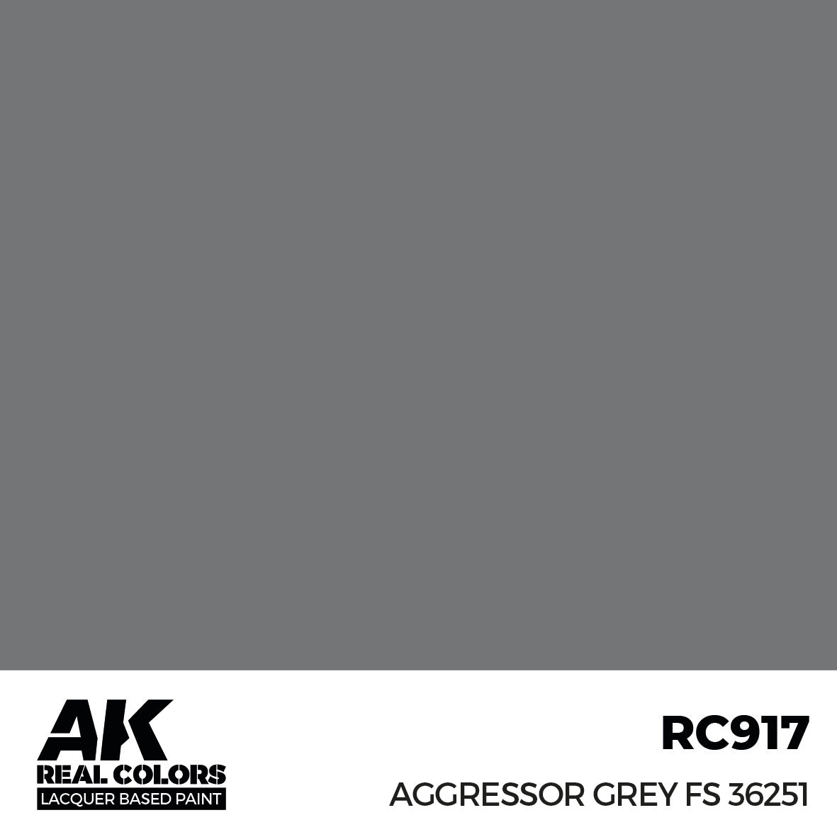 AK Interactive Real Colors Aggressor Grey FS 36251 17 ml. | 8435568336704