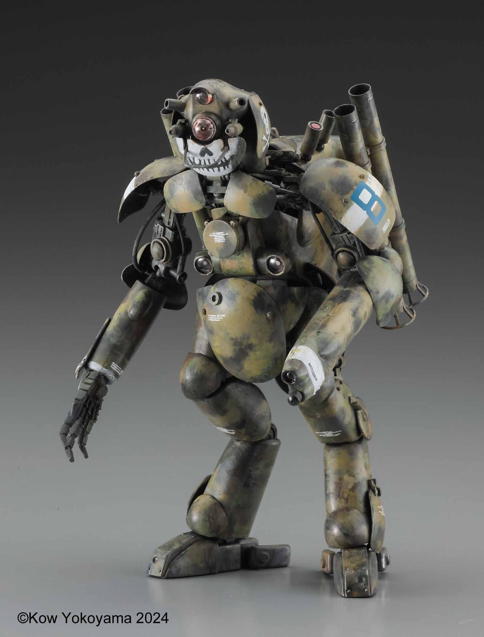 Hasegawa (Maschinen Krieger) 1/20  Humanoid Unmanned Interceptor Großer Hund Ausf.M "MASKENBALL"