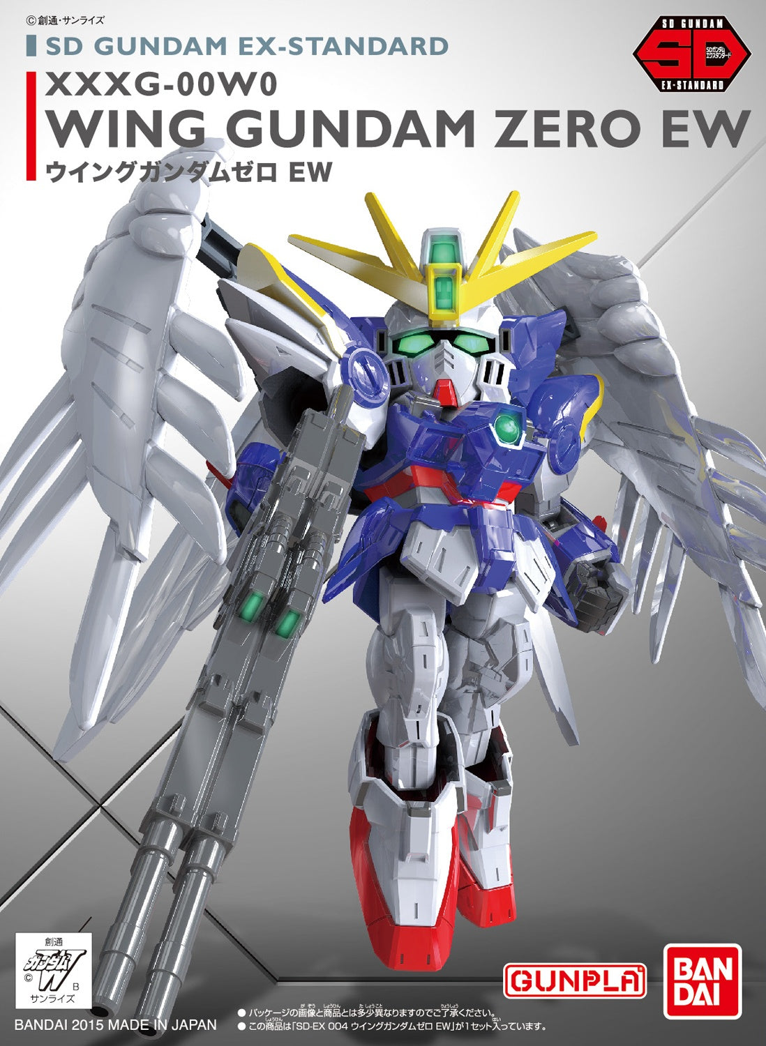 BANDAI Hobby SD GUNDAM EX-STANDARD WING GUNDAM ZERO EW