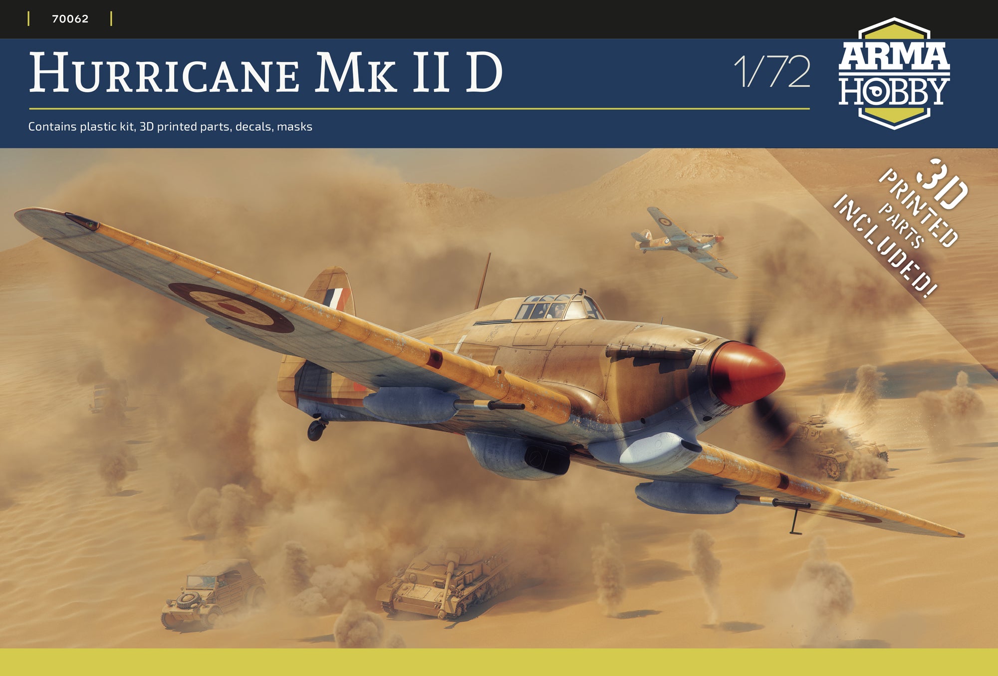 Arma Hobby 1/72 Hurricane Mk Ii D