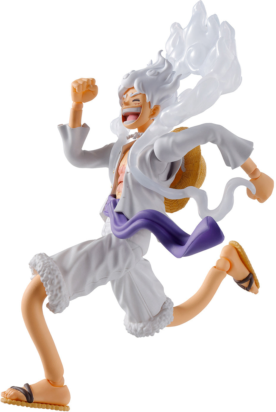 BANDAI Spirits MONKEY.D.LUFFY -GEAR5- "ONE PIECE", TAMASHII NATIONS S.H.Figuarts