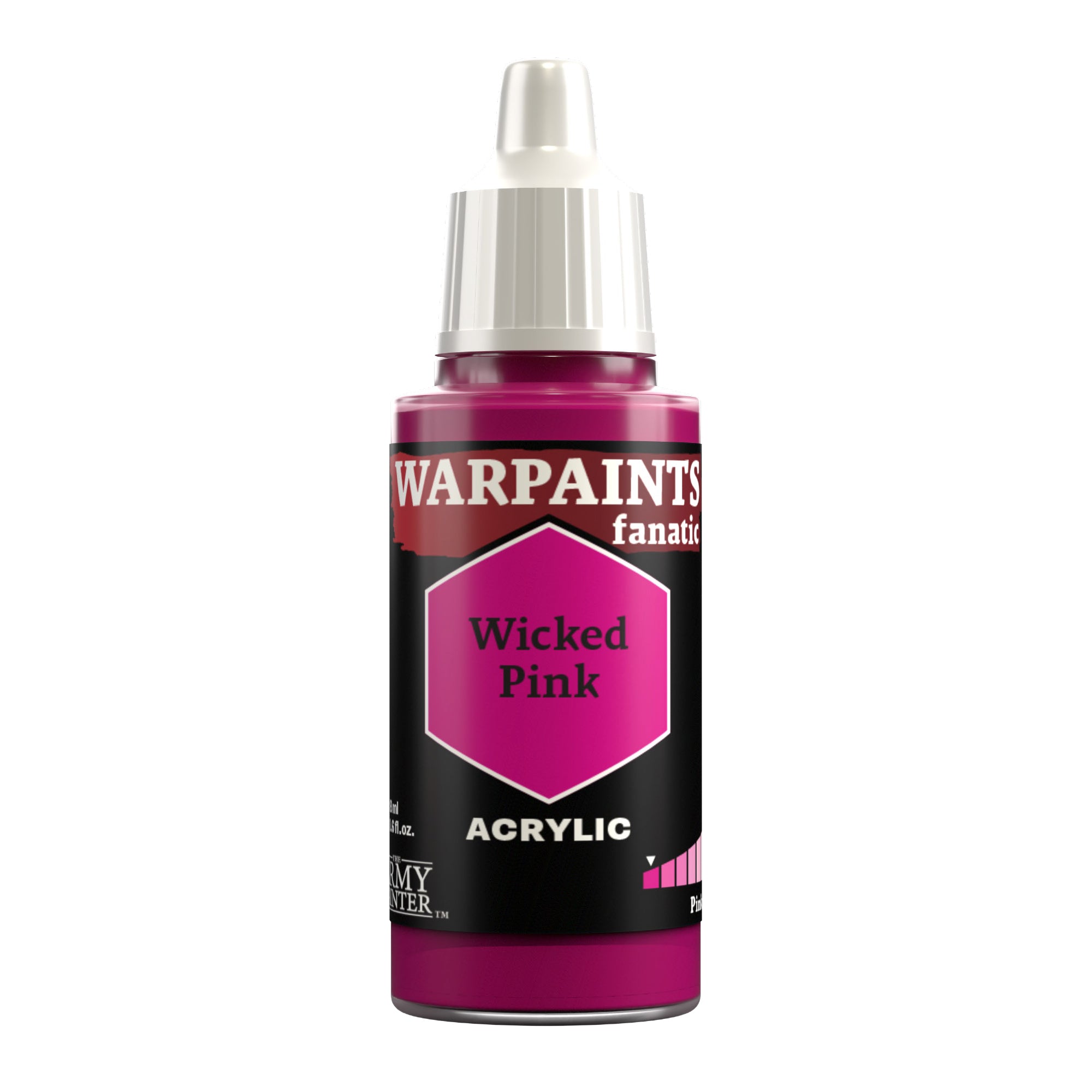 Army Painter Warpaints Fanatic Acrylic, Wicked Pink