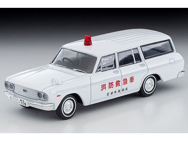 Tomica Limited Vintage 1/64 LV-207a Toyopet Masterline Fire/Ambulance 1966