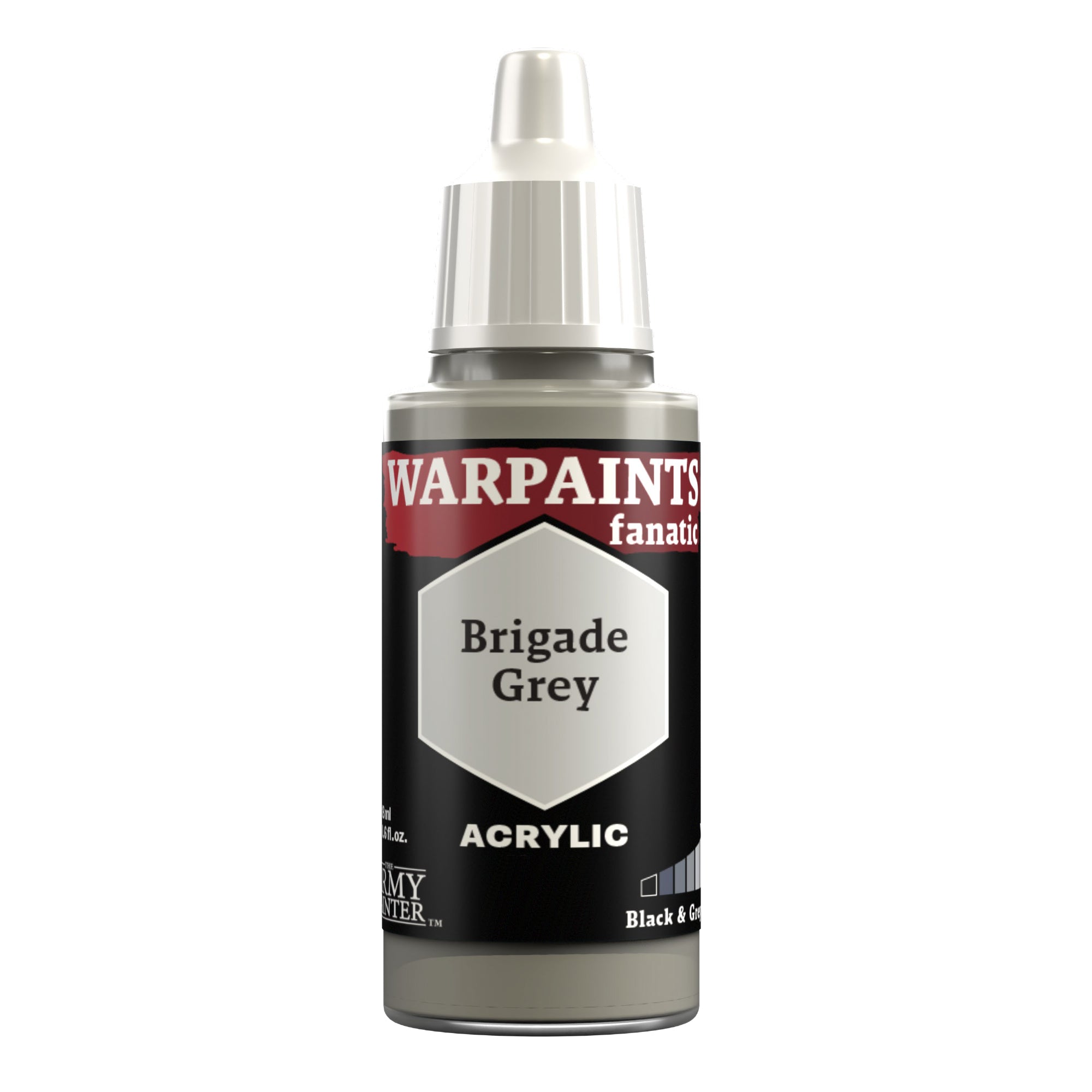 Army Painter Warpaints Fanatic Acrylic, Brigade Grey