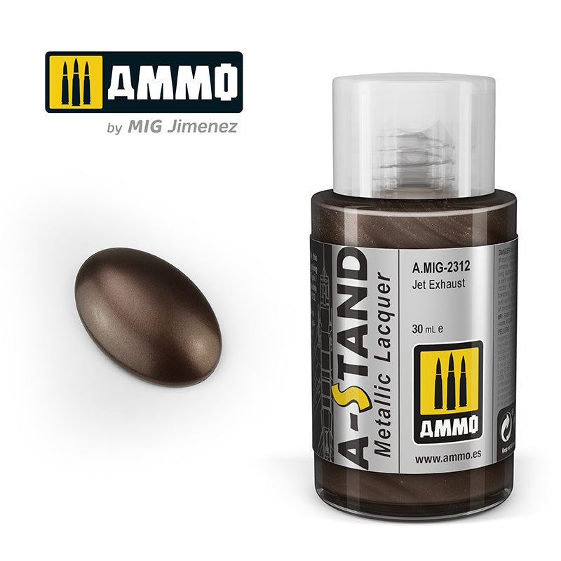 Ammo Mig A-Stand Lacquer Paint 30ml - Jet Exhaust