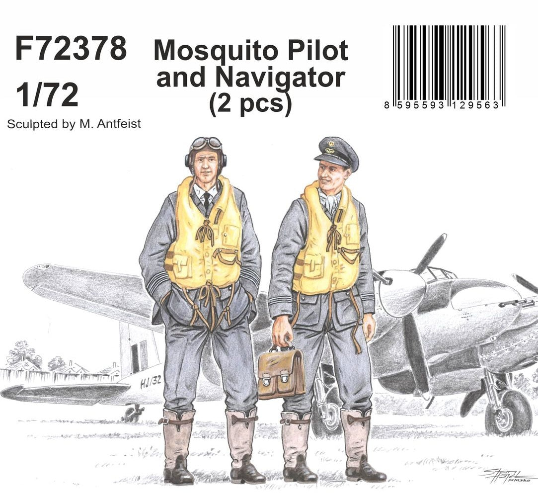 CMK 1/72 Mosquito Pilot and Navigator