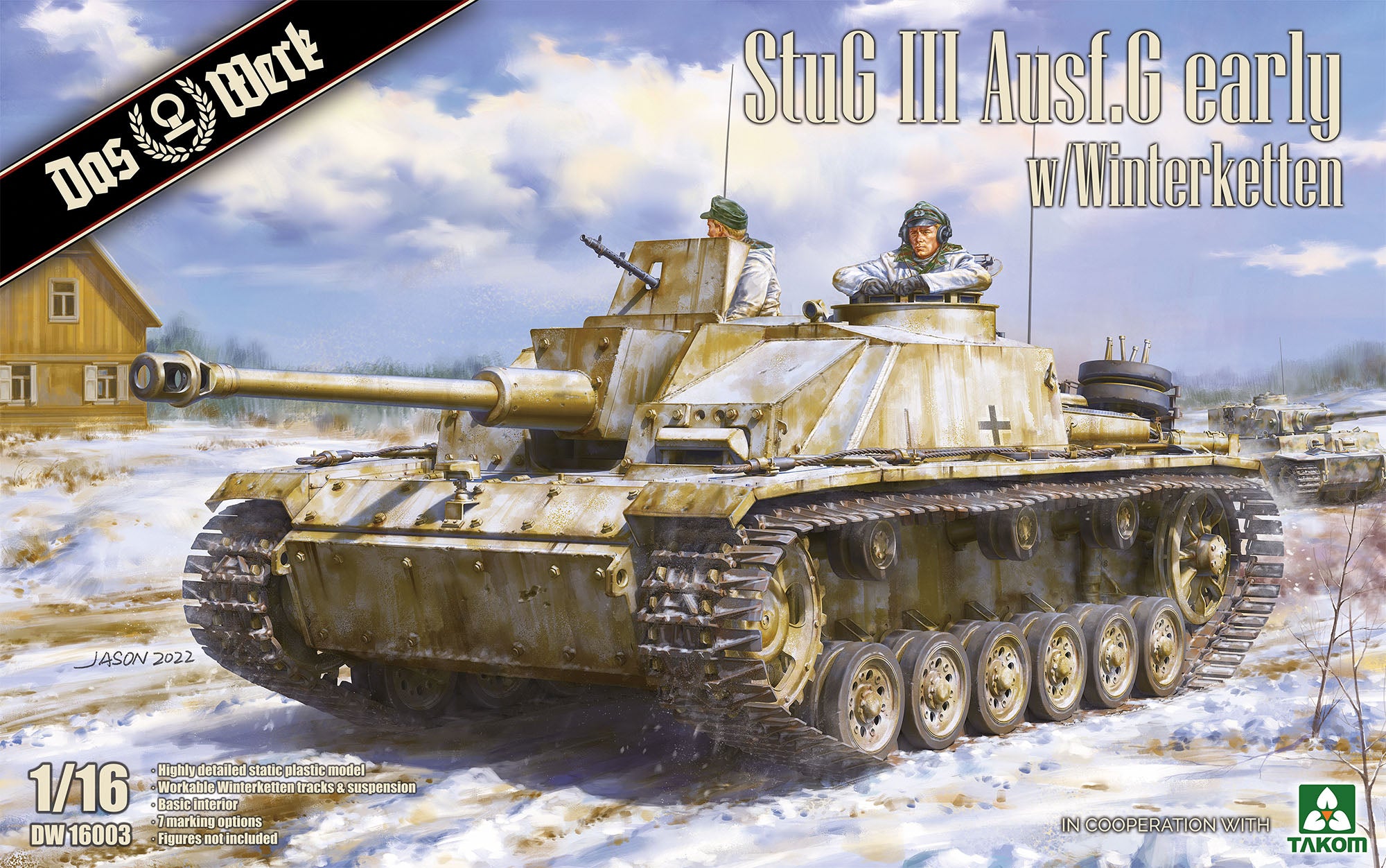 Das Werk 1/16 StuG III Ausf.G w/Winterketten, Tank