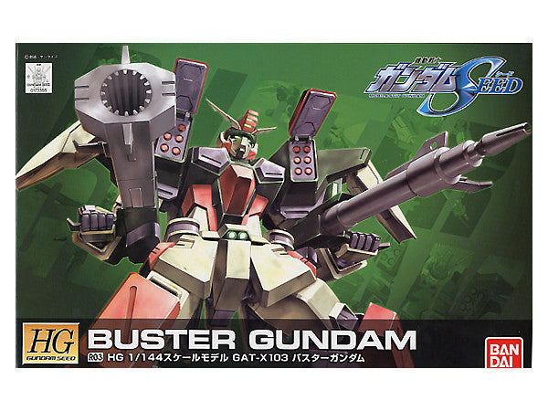 BANDAI Hobby HG 1/144 R03 Buster Gundam