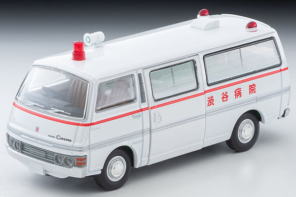 Tomica Limited Vintage NEO 1/64 LV-N Daitokai 01 Nissan Caravan Ambulance Shibuya Hospital