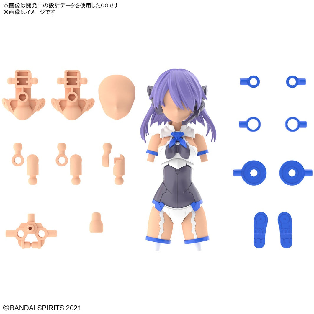 BANDAI Hobby 30MS OPTION PARTS SET 9 (COMMANDER COSTUME) [COLOR C]