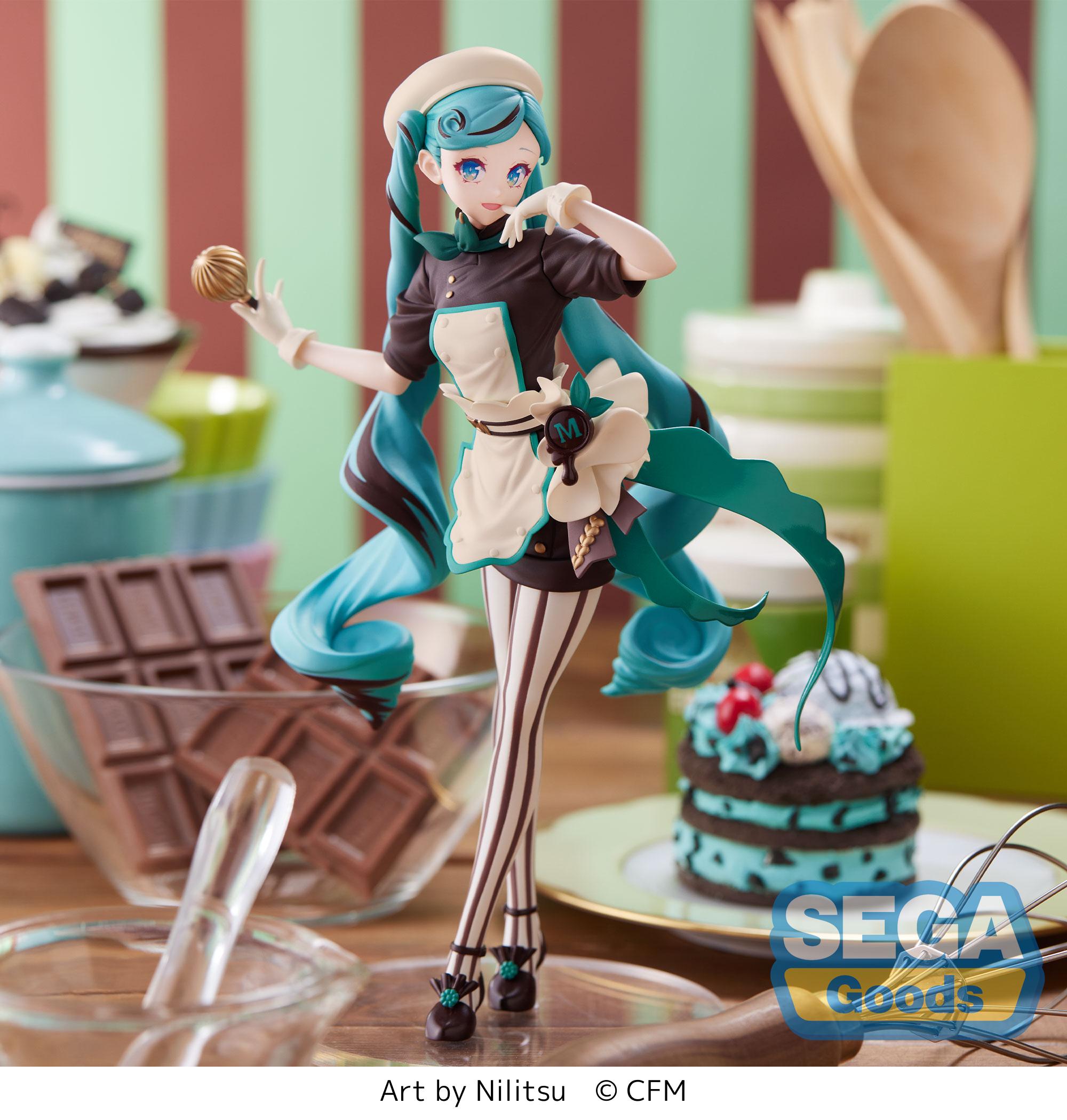 SEGA Hatsune Miku Series Hatsune Miku Bitter Patissier (Re-Run) Luminasta Figure