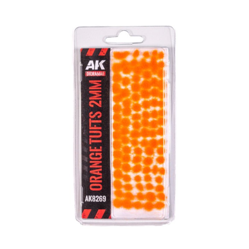 AK Interactive Orange - Fantasy Tufts 2mm | 8435568339446