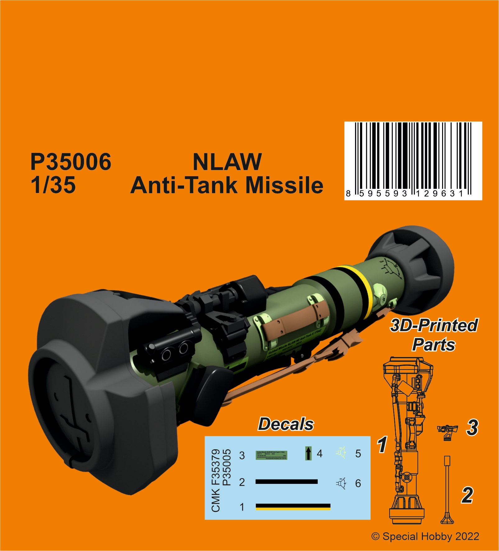 CMK 1/35 Nlaw Anti-Tank Missile