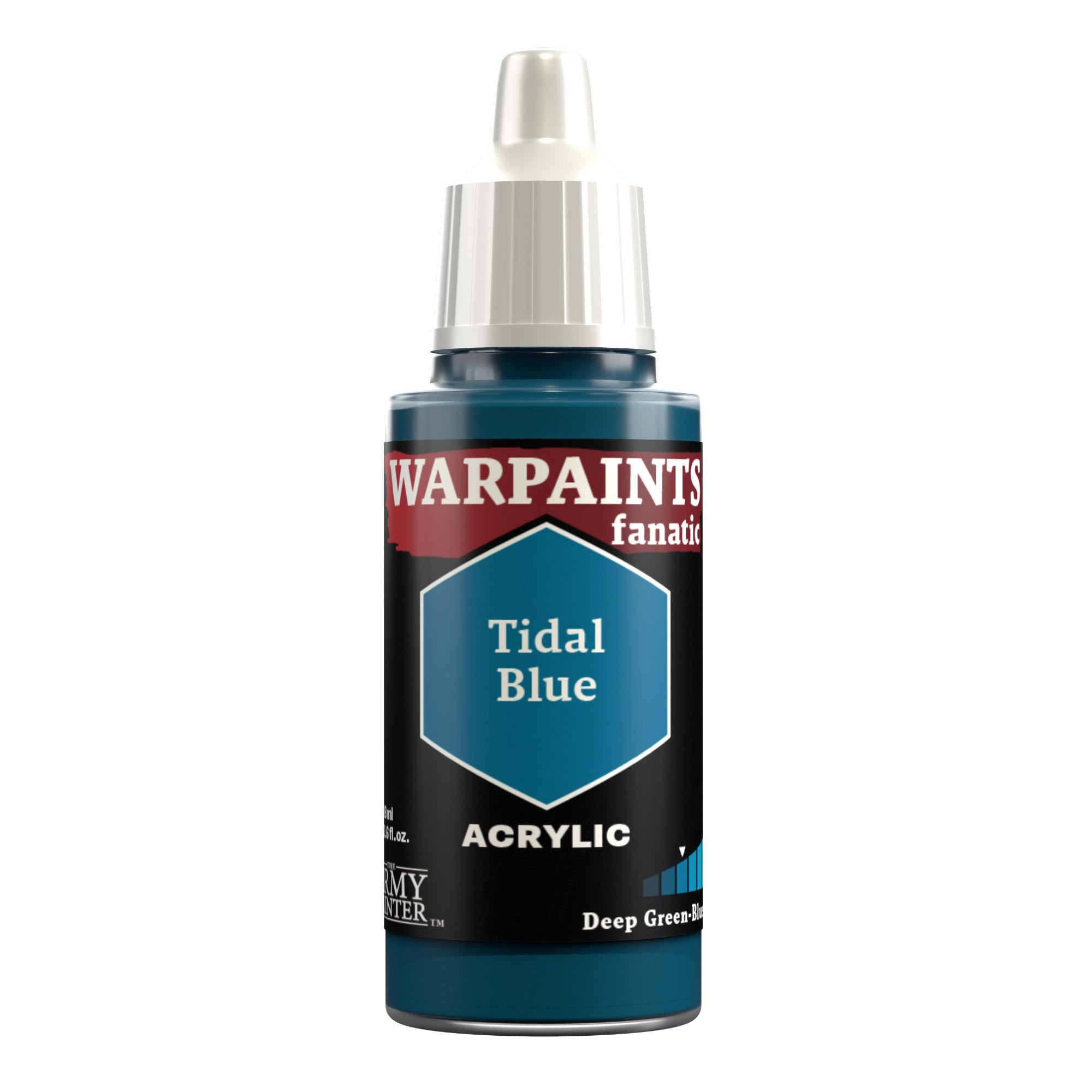 Army Painter Warpaints Fanatic Acrylic, Tidal Blue