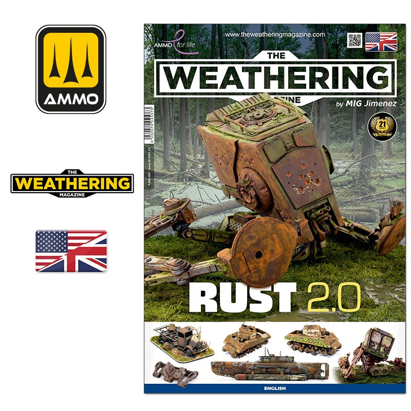 Ammo Mig THE WEATHERING MAGAZINE 38 - Rust 2.0 (English)