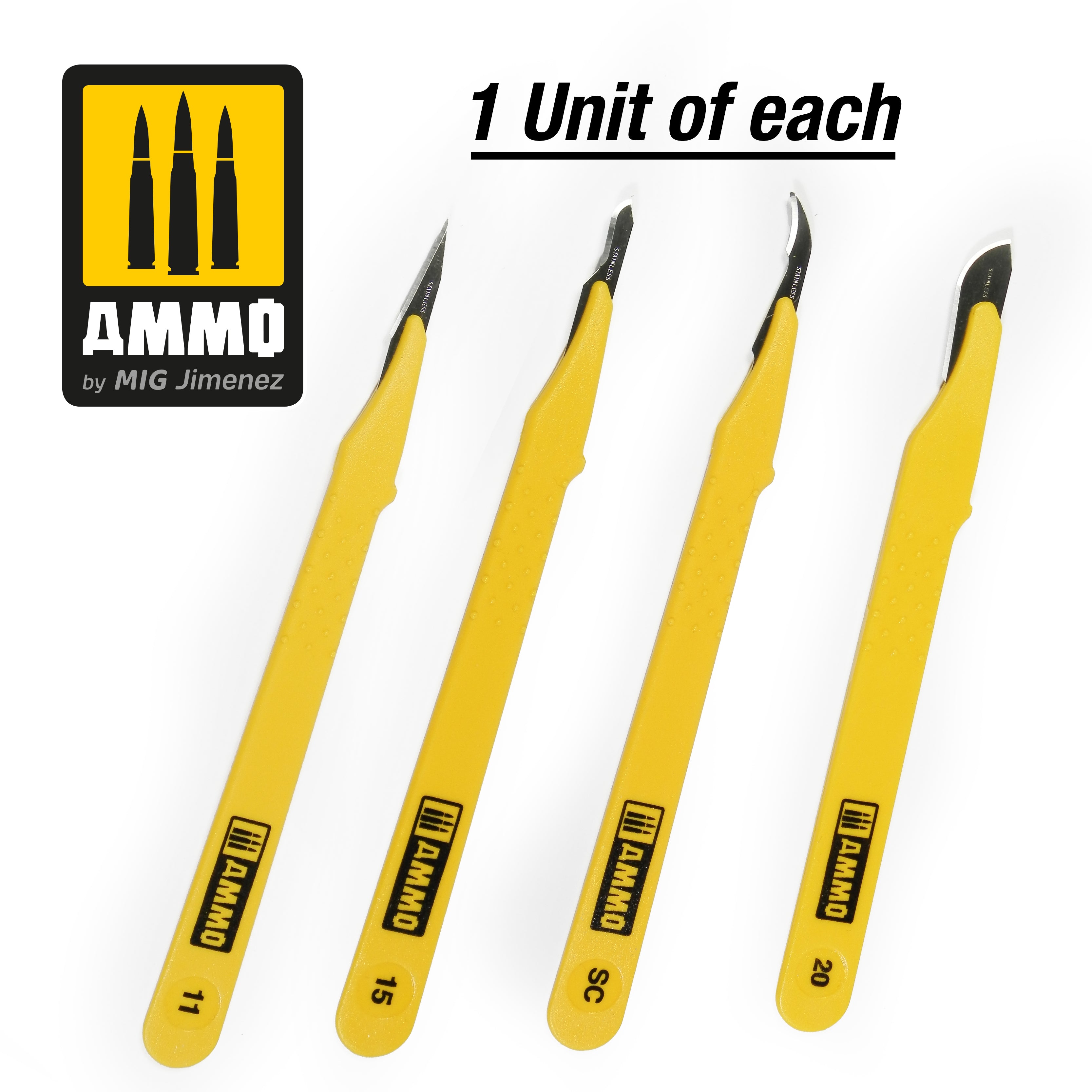 Ammo Mig Standard Blade Set (1 of each)