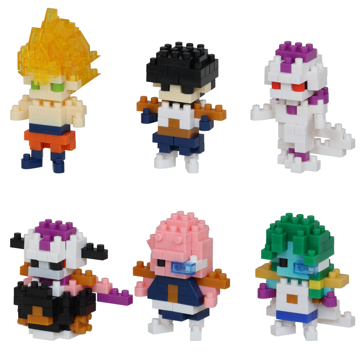 Nanoblock mininano Series Dragon Ball Z vol.2 "Dragon Ball Z", Blind Box of 6