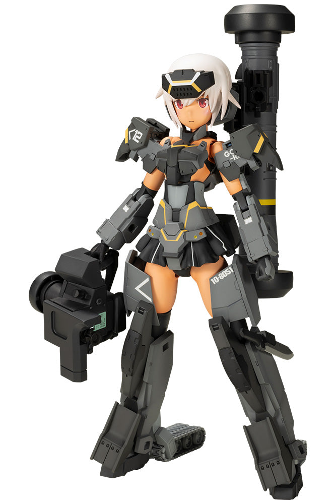 KOTOBUKIYA FRAME ARMS GIRL GOURAI-KAI [BLACK] with FGM148 TYPE ANTI-TANK MISSILE