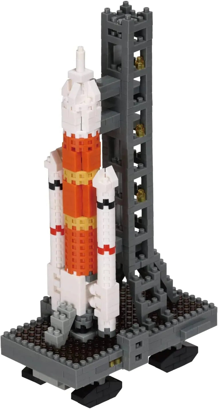 Nanoblock Sight to See Series Rocket and Launch Pad "Space"