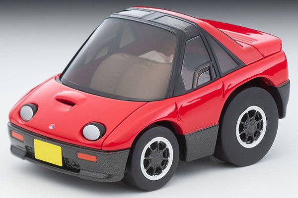 TomyTec Choro Q zero Z-80a Autozam AZ-1 Red/Grey