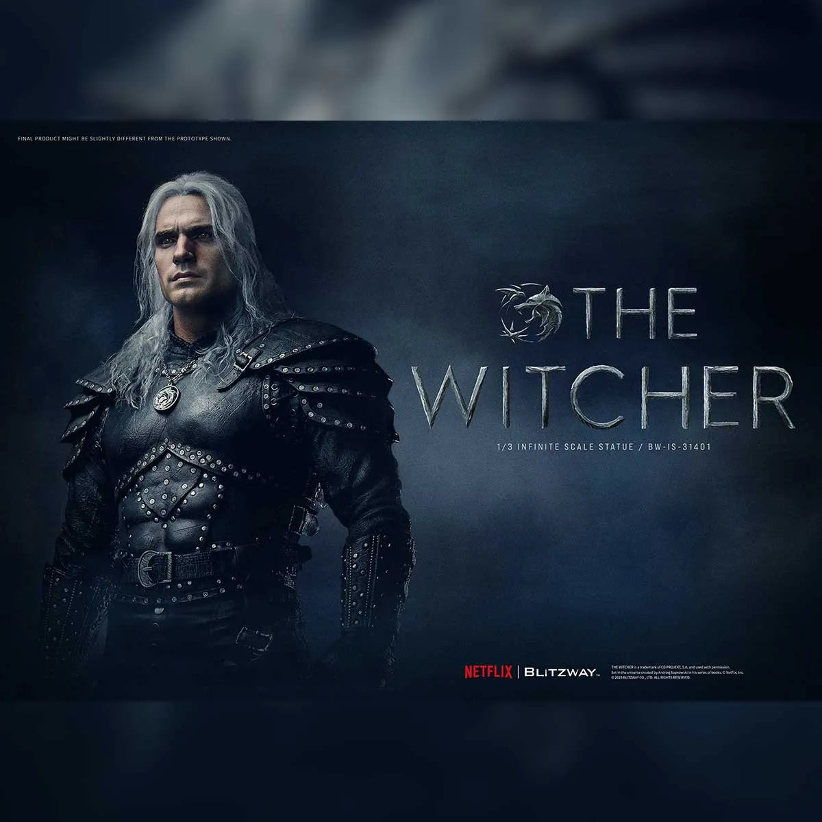 Blitzway 1/3 Infinite Scale Statue The Witcher 'Geralt of Rivia' "The Witcher"