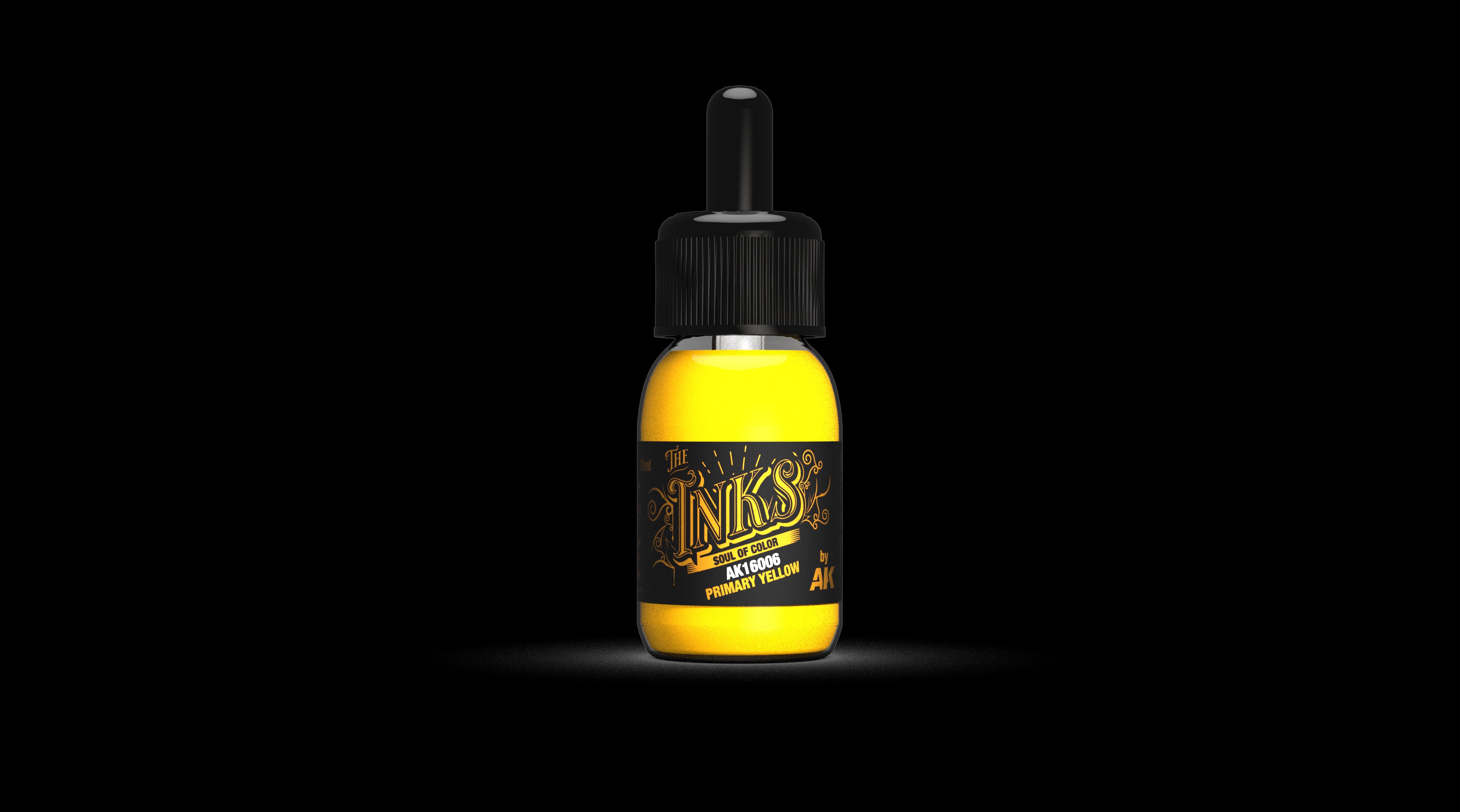 AK Interactive The INKS Primary Yellow 30 ml