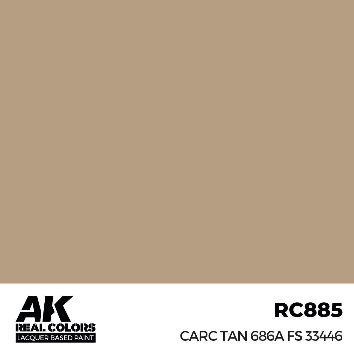 AK Interactive Real Colors CARC Tan 686A FS 33446 17 ml. | 8435568336384