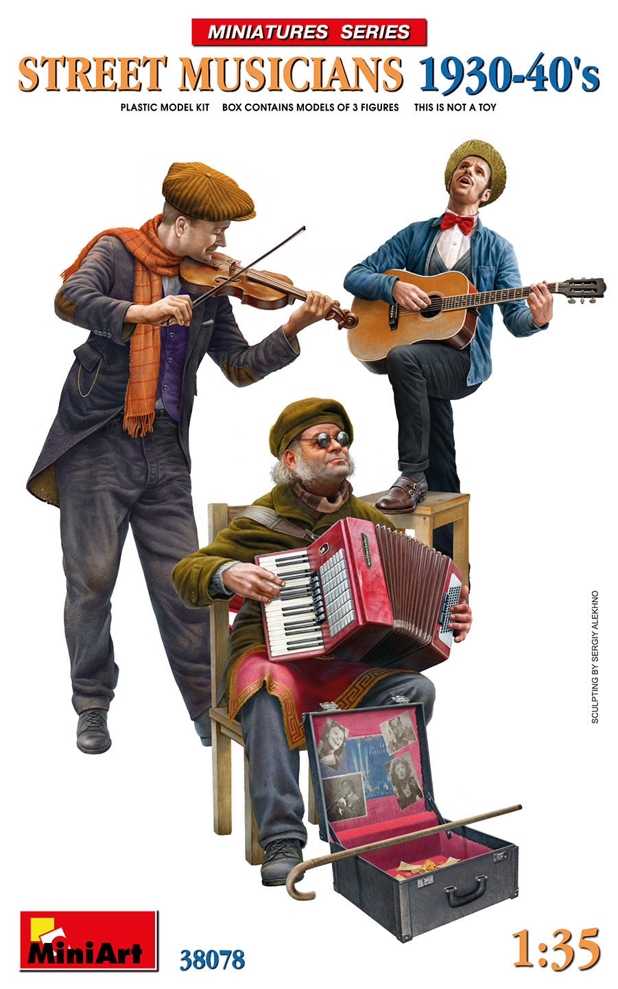 MiniArt 1/35 Street Musicians 1930-40's