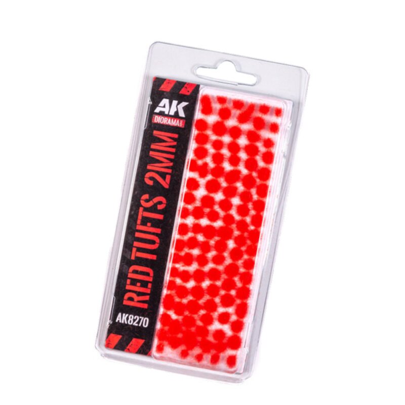 AK Interactive Red - Fantasy Tufts 2mm | 8435568339453