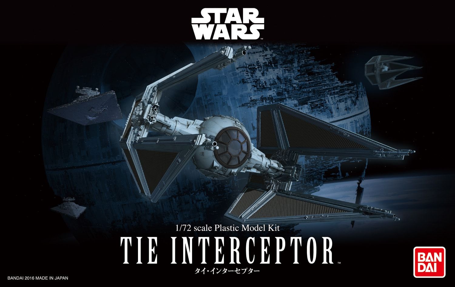 Bandai Star Wars 1/72 Model Tie Interceptor