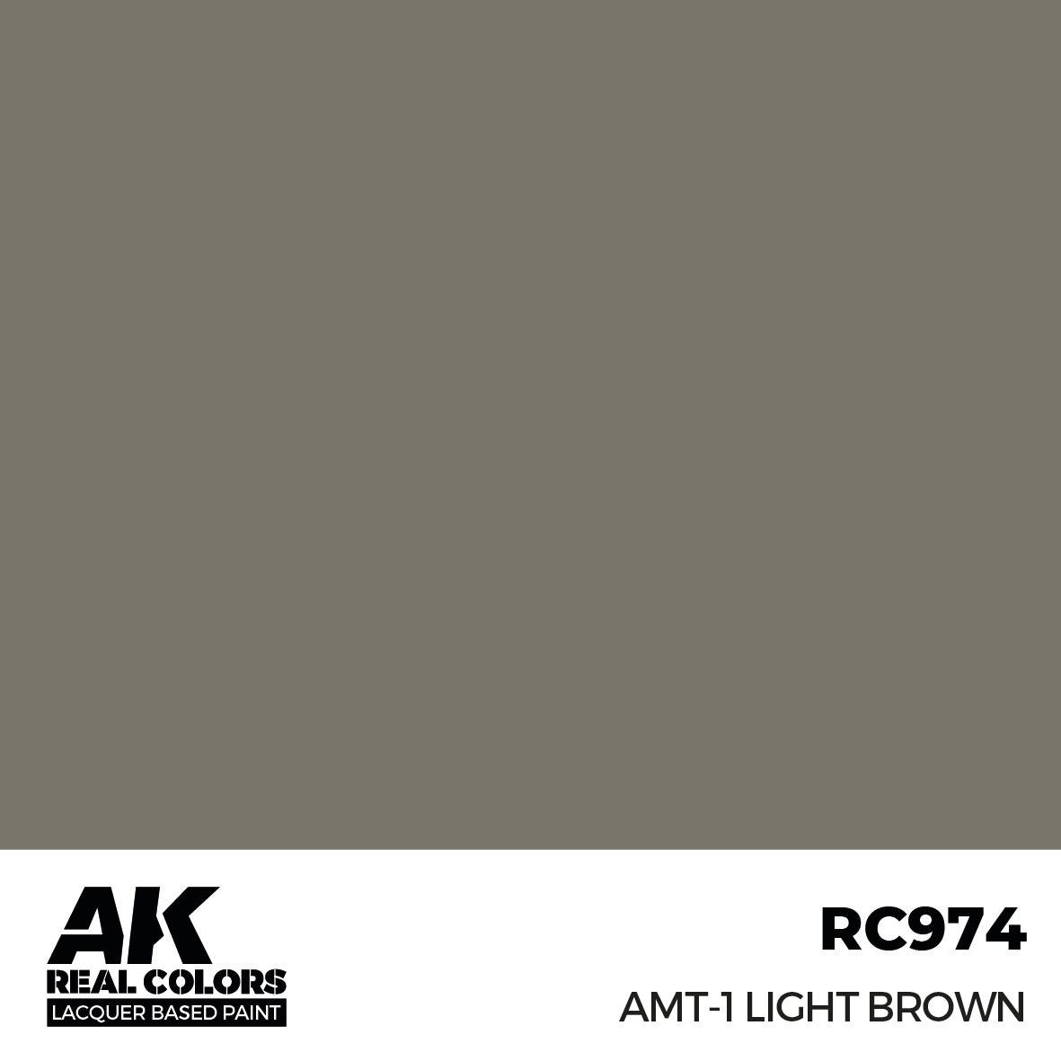 AK Interactive Real Colors AMT-1 Light Brown 17 ml. | 8435568337275