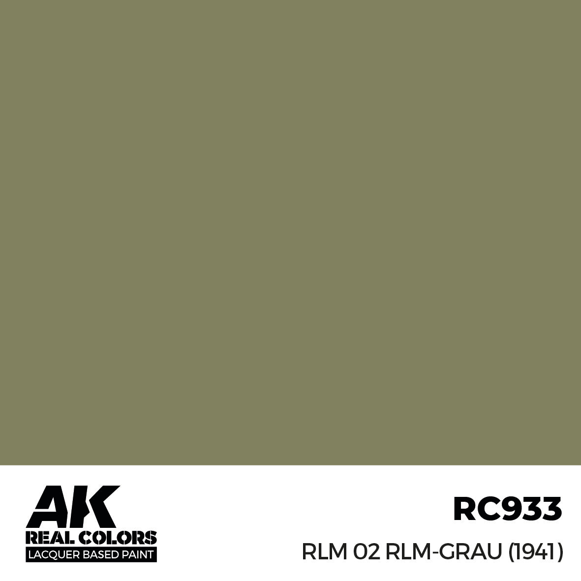 AK Interactive Real Colors RLM 02 RLM-GRAU (1941) 17 ml. | 8435568336865