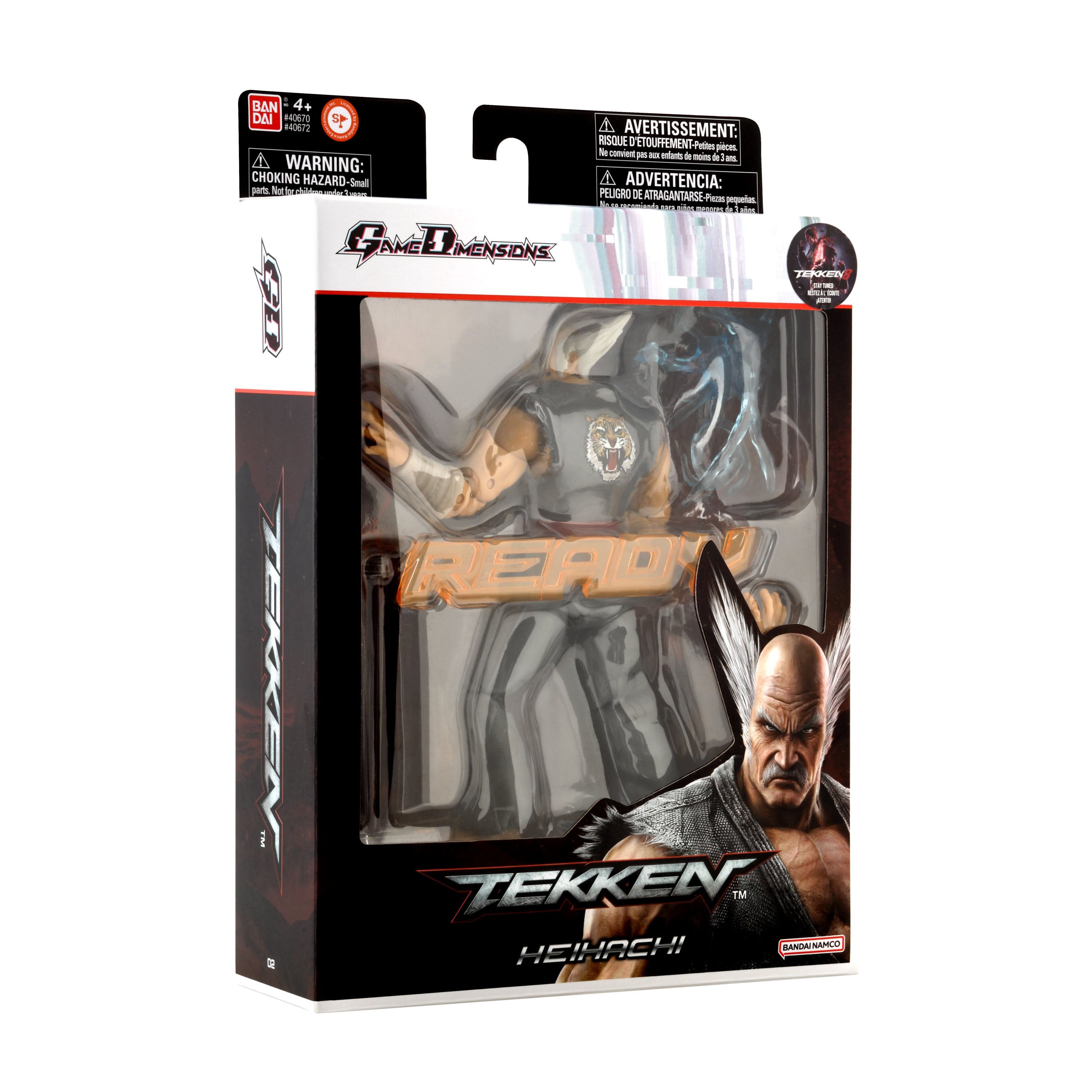 Bandai GameDimensions Tekken Action Figure -Heihachi Mishima- "Tekken 7"