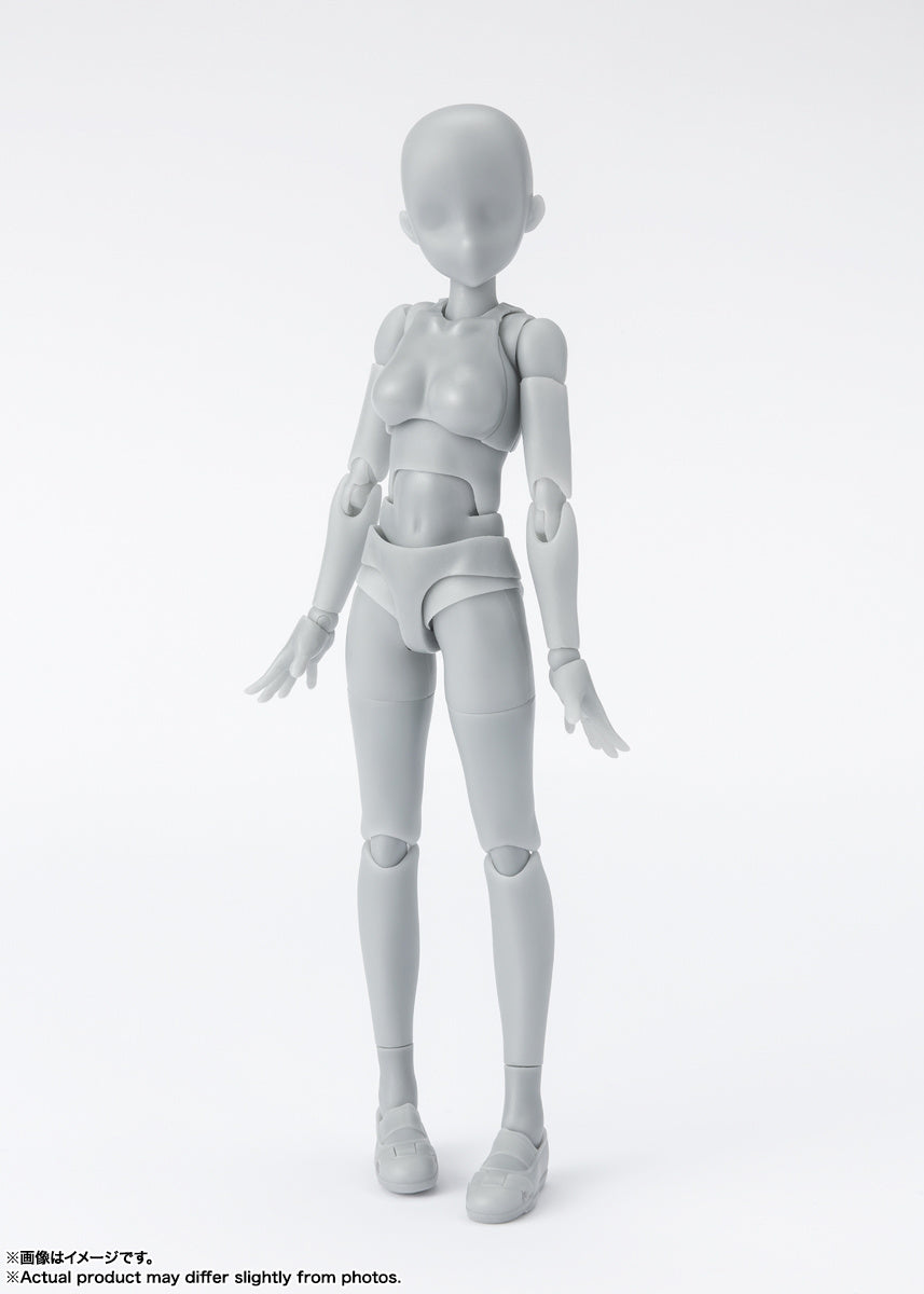 Bandai S.H.Figuarts Body-chan -School Life- Edition DX SET (Gray Color Ver.)