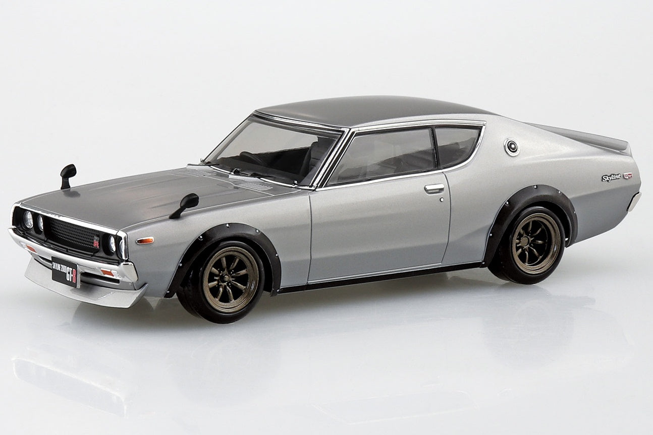 Aoshima 1/32 SNAP KIT #19-SP1 Nissan C110 Skyline GT-R Custom(Silver)