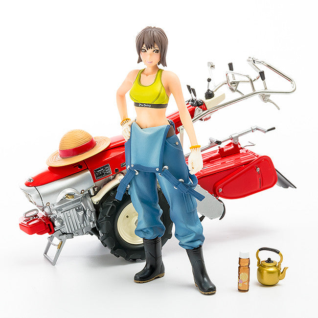 Good Smile Company Plamax MF-21: Minimum Factory Minori with Honda F90 Tiller (4th-Run) 1/20 Scale Figure Model Kit