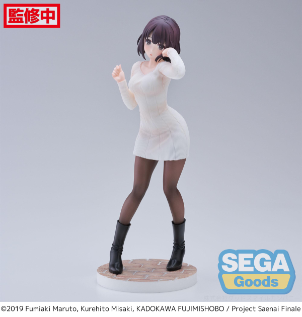 SEGA Luminasta "Saekano the Movie: finale" "Megumi Kato" Sweater Ver.(4582733423944)(4582733423944)