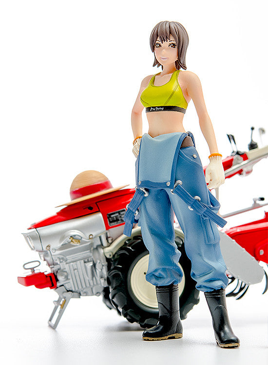 Good Smile Company Plamax MF-21: Minimum Factory Minori with Honda F90 Tiller (4th-Run) 1/20 Scale Figure Model Kit