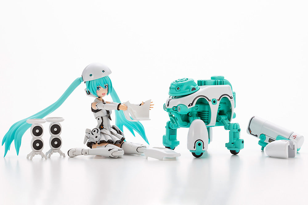 Kotobukiya Frame Arms Girl Series Frame Music Girl Hatsune Miku [Maruttoys Ver.] & Tamotu [Miku Ver.], Action Figure Kit