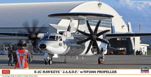 Hasegawa 1/72  E-2C HAWKEYE "J.A.S.D.F." w/NP2000 PROPELLER(4967834024571)(4967834024571)