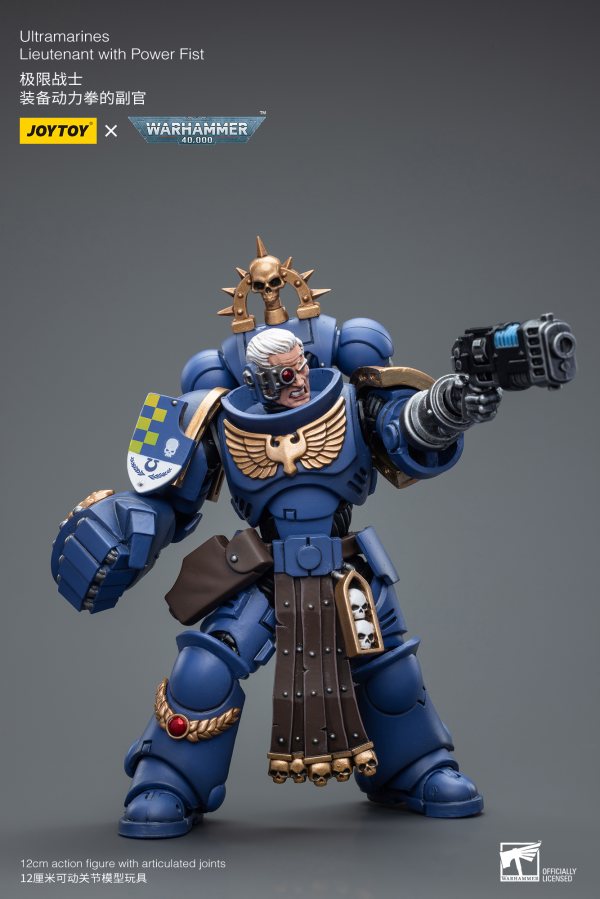 Joy Toy Ultramarines Lieutenant with Power Fist