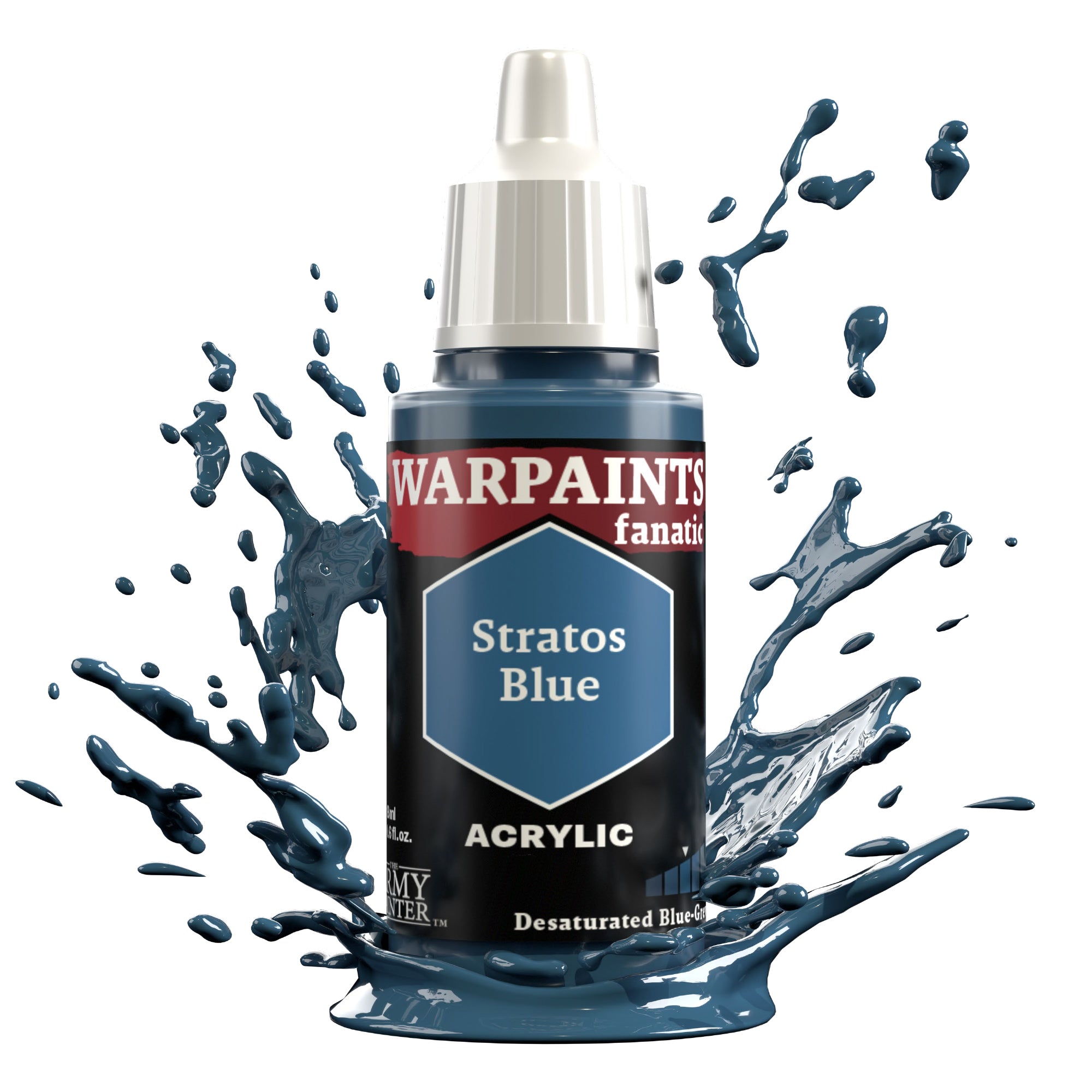 Army Painter Warpaints Fanatic Acrylic, Stratos Blue