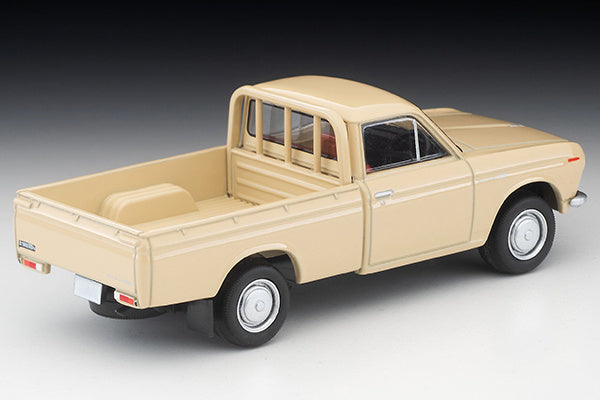 Tomica Limited Vintage 1/64 LV-195D Datsun 1300 Truck Light Brown With Figures