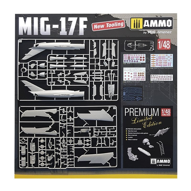 Ammo Mig 1/48 MIG-17F Egypt - Syria Premium Edition