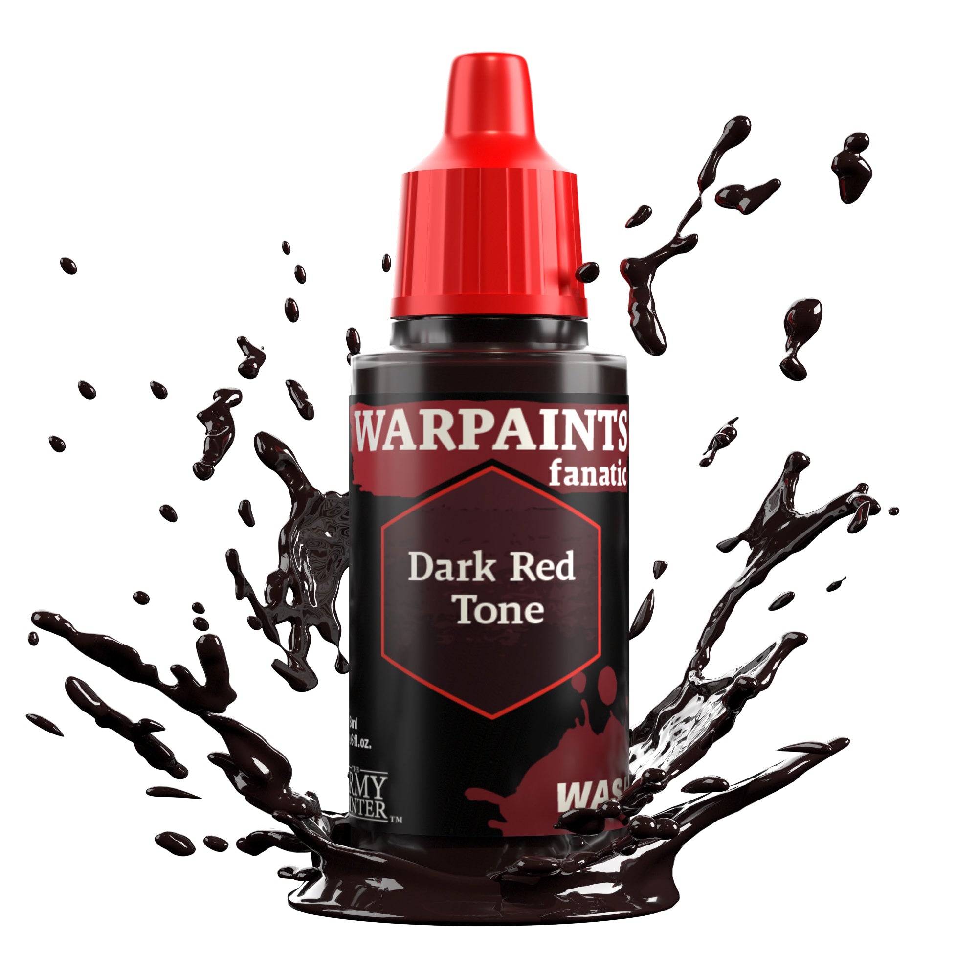 Army Painter Warpaints Fanatic Wash, Dark Red Tone